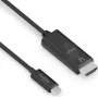 PureLink IS2201-010 - 1 m - USB Type-C - HDMI - wtyk męski - wtyk męski - prosty (IS2201-010)