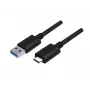 UNITEK Y-C474BK kabel USB USB 3.2 Gen 1 (3.1 Gen 1) 1 m USB A USB C Czarny