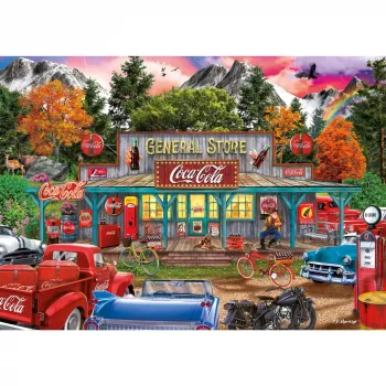 Puzzle Schmidt Spiele Coca-Cola Store 1000 elementów 693x493 mm