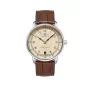 Zegarek naręczny Zeppelin Mediterranee 96415, analogowy, 36 mm, koperta ze stali nierdzewnej, pasek skórzany