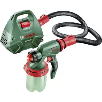 Pistolet natryskowy Bosch PFS 3000-2, 650 W AC, zbiornik 1 L, wąż 2 m, regulowana dysza