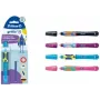 Pelikan griffix® Pióro wieczne dla praworęcznych - Lovely Pink - Różowy - Naboje - Niebieski - Plastik - Stal nierdzewna - Dla praworęcznych (820301)