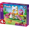 Zestaw konstrukcyjny LEGO Friends Plac zabaw dla szczeniąt 42665, 66 elementów, 2 minifigurki, wiek 4+