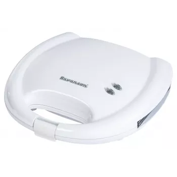 Toster Ravanson OP-7010B — toster na 2 kromki, 750 W, regulowane opiekanie, płyty z powłoką nieprzywierającą, biały