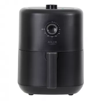 Frytkownica Adler AD 6310, pojedyncza, 3 L, 2200 W, gorące powietrze, czarna