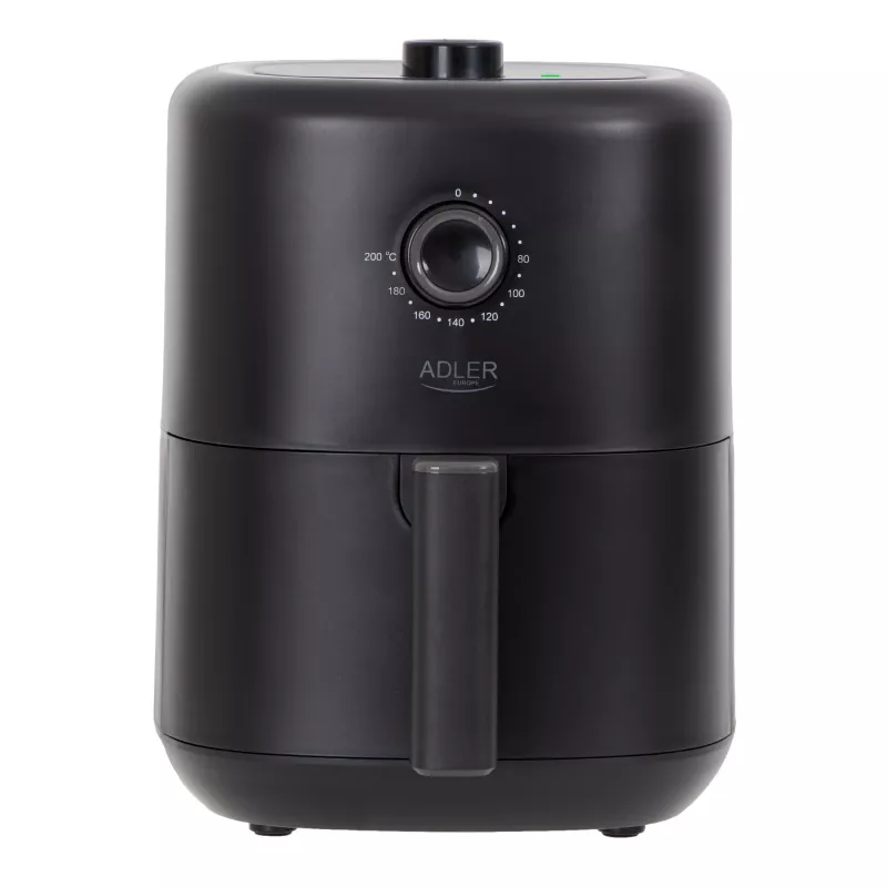 Frytkownica Adler AD 6310, pojedyncza, 3 L, 2200 W, gorące powietrze, czarna