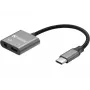 Adapter audio USB-C SANDBERG PD65W 136-67 z przelotowym zasilaniem USB-C PD