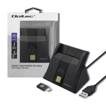 Czytnik RFID Qoltec 50643