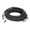 DIGITUS LWL Vorkonfektionierter Glasfaser-Universal-Breakout-Kabel, Singlemode OS2, 8 Fasern, LC/UPC - LC/UPC