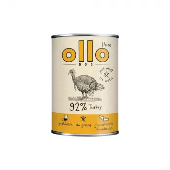 OLLO Pure Indyk - mokra karma dla psa - 850g