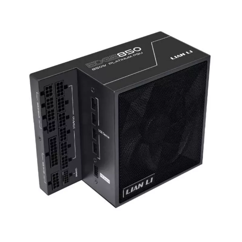 Zasilacz Lian Li EDGE EG1300 1300 W, 80 PLUS Platinum, ATX 3.1, PCIe 5.1, czarny
