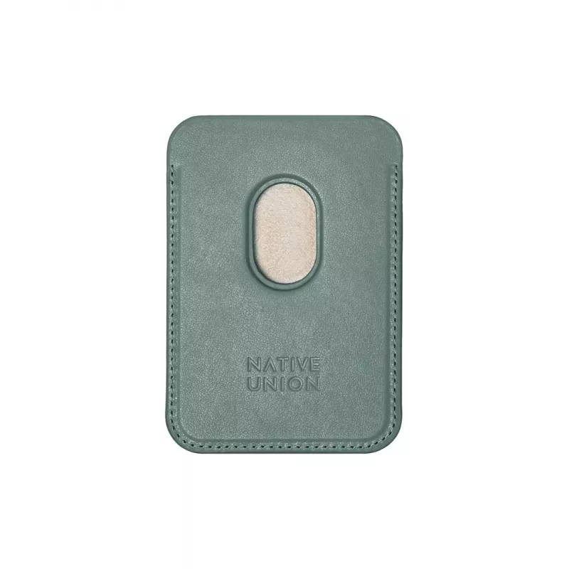 Etui portfel native union (Re)Classic zielone kompatybilne z iPhone 15/15 Pro/15 Plus/15 Pro Max, iPhone 14/14 Pro/14 Plus/14 Pro Max, iPhone 13/13 Pro