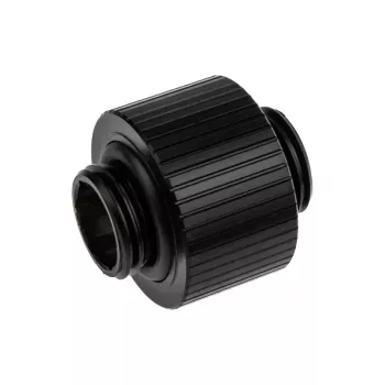Złączka EK Water Blocks Czarna Gwint 1/4 cala Wysokość 14 mm