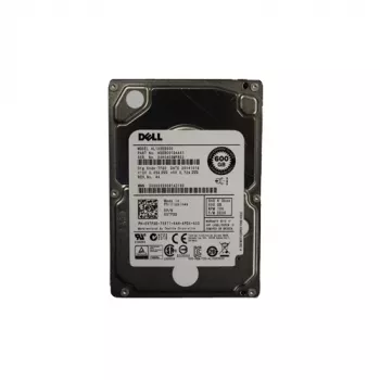 Dell - Dysk twardy - 600 GB - wewnętrzny - 2.5 (6,4 cm) - SAS - 10000 obr./min - do PowerVault MD3200, MD3660f (5TFDD)