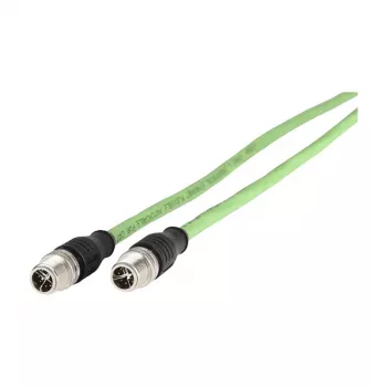 METZ CONNECT connection kabel M12 1m gn X-coded 142M2X11010
