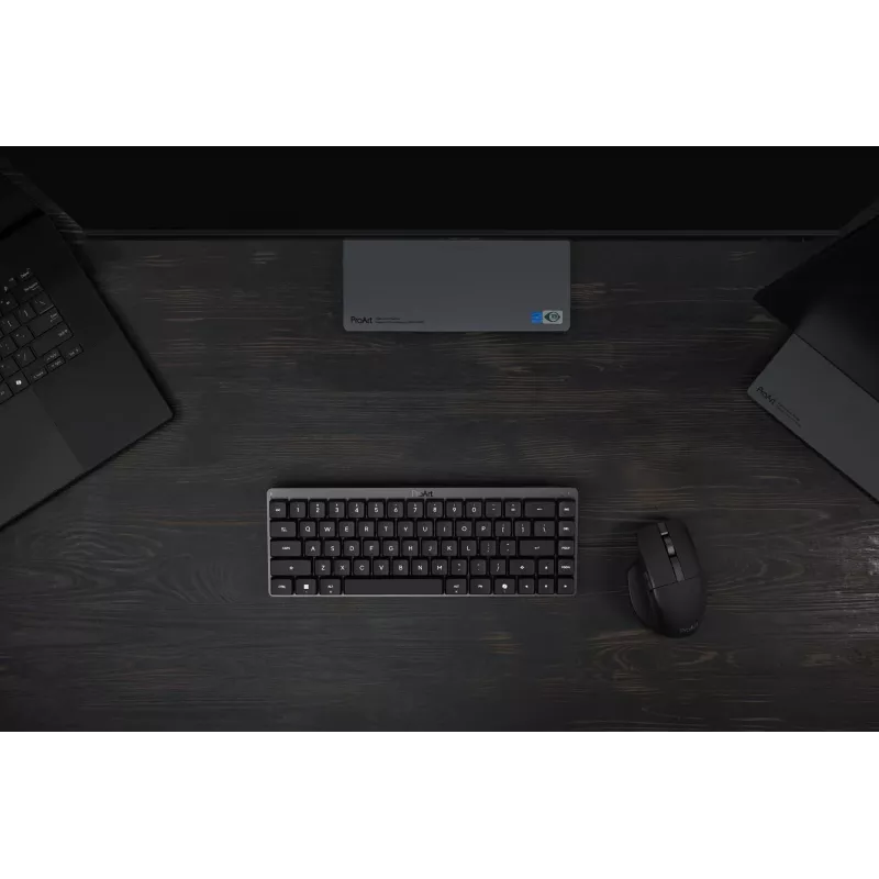 Klawiatura ASUS ProArt KD300 65% mechaniczna RGB, USB + bezprzewodowa RF + Bluetooth, czarna