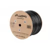 Kabel sieciowy Lanberg LCU6-21CU-0305-BK Czarny 305 m Cat6 U/UTP (UTP) zewnętrzny
