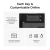 Klawiatura mechaniczna Keychron Q1 Max 75% z przełącznikami Banana, Carbon Black