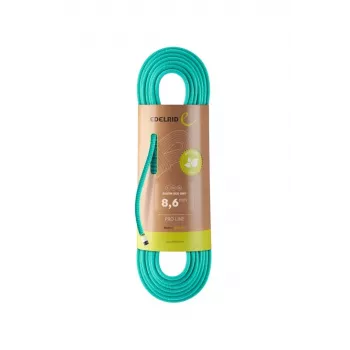 Lina wspinaczkowa Edelrid Rope Siskin Eco Dry 8,6 mm, 60 m, icemint