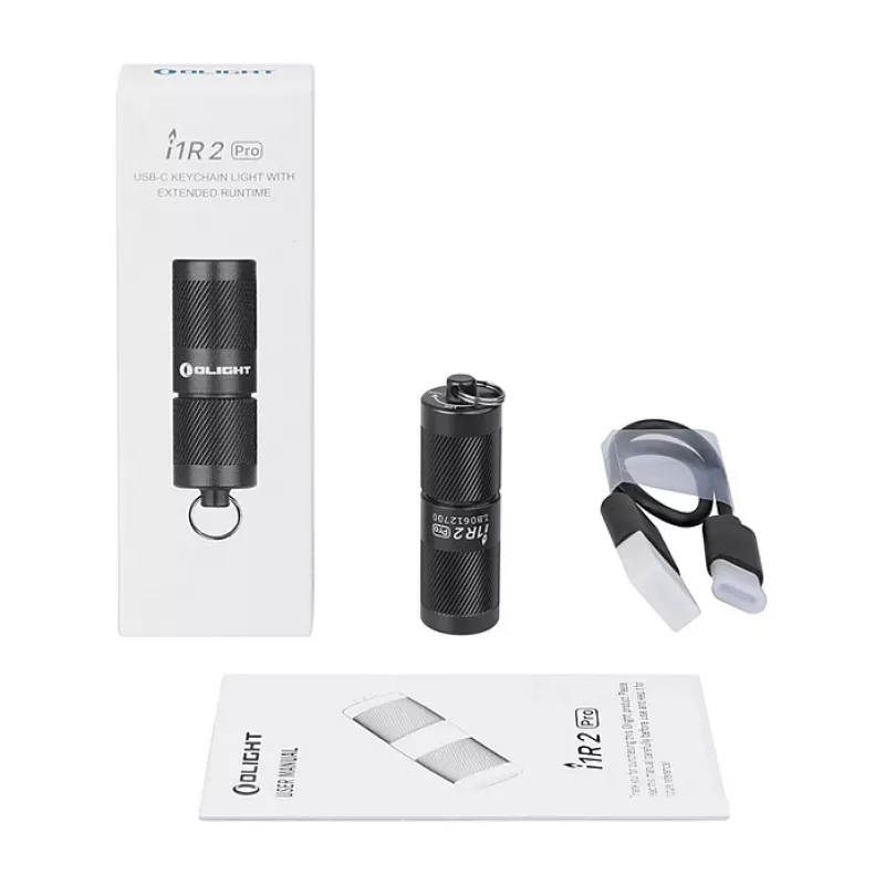 Latarka na klucze Olight I1R 2 Pro Czarna 180 lm IPX8