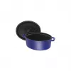 Żeliwny garnek kokotka Staub 4,25 l, 29 cm, niebieski