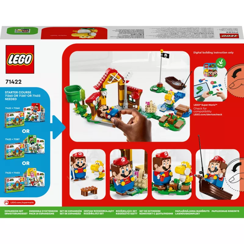 LEGO SUPER MARIO 71422 ZESTAW ROZSZERZENIA - PIKNIK W DOMU MARIO