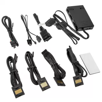 Kontroler Lian Li UNI HUB SL-INF L-Connect 3 czarny (model 12SLIN-CONT3B) do serii UNI Fan SL