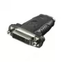Wentronic Goobay HDMI™ / DVI-I Adapter, HDMI Standard-Socket (Type A), Czarny - 19-pol. HDMI™-Socket > DVI (24+5) Socket (60752)