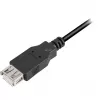 Przedłużacz USB 2.0, wtyk USB-A > gniazdo USB-A (czarny, 3,0 m, podwójnie ekranowany)