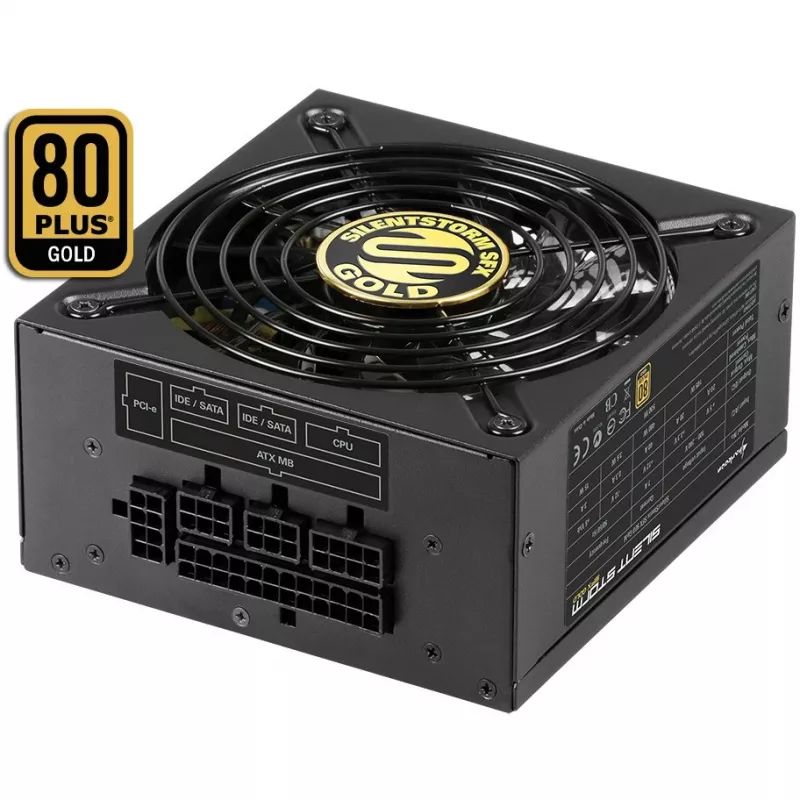 Sharkoon SilentStorm SFX 500 Gold Zasilacz (wewnętrzny) 80 PLUS Gold AC 100-240 V 500 W