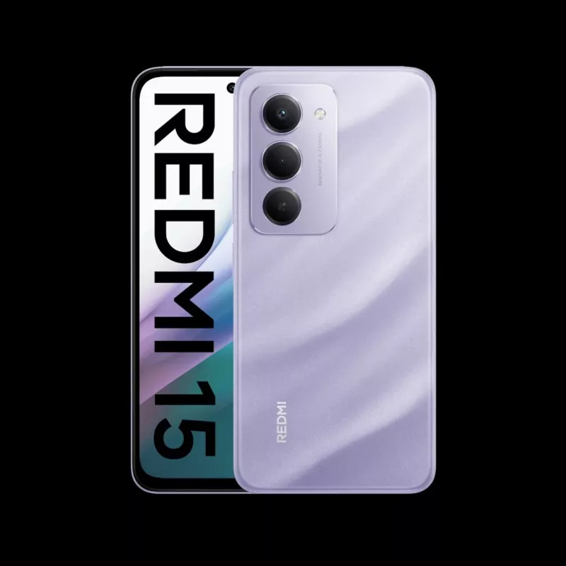 Xiaomi Redmi 15 4G (256GB, Viola Sabbioso, 6.90, Doppia SIM Ibrida, 4G), Smartphone, Viola