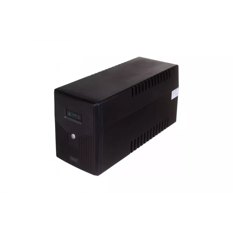 UPS DIGITUS Line-Interactive 2000VA/1200W, 2×12V 9Ah, AVR, 4×Schuko, USB, RS232, RJ45