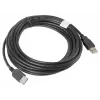 Lanberg CA-USBE-10CC-0050-BK Kabel USB 5 m USB 2.0 USB A Czarny (CA-USBE-10CC-0050-BK)