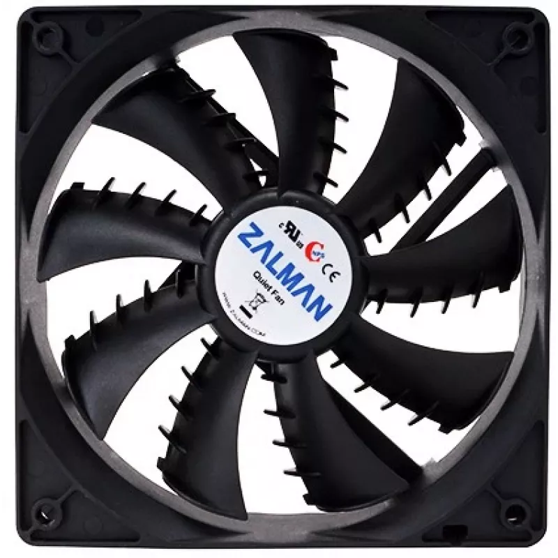 Zalman ZM-F3(SF) układ chłodzenia komputerowego Wentylator do obudowy komputerowej 12 cm Czarny