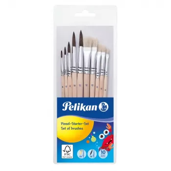 Zestaw startowy Pelikan Brush PL10/SB 10 sztuk