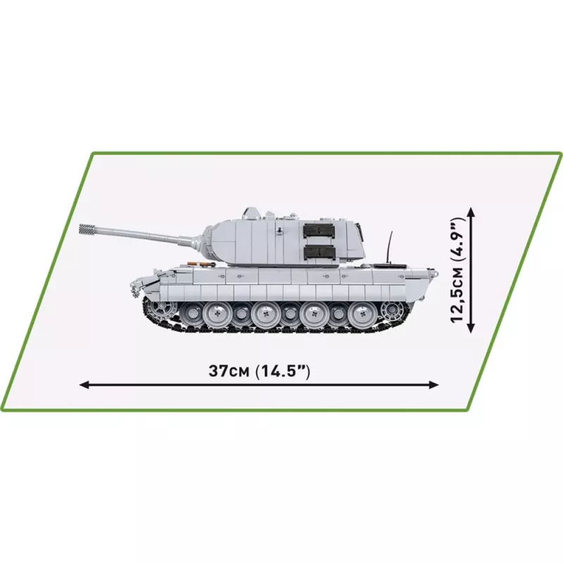 Building set COBI Panzerkampfwagen E-100 World War II 1511 pieces