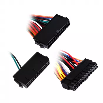 Adapter zasilacza SILVERSTONE SST-PP10 — podwójne 24-pin na pojedyncze 24-pin