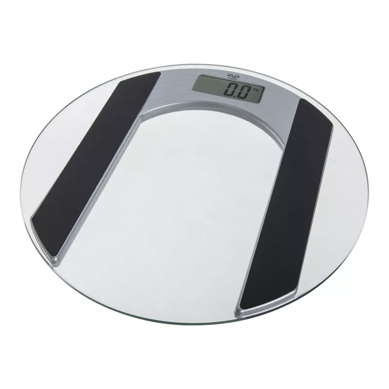 Adler | Waga łazienkowa Body Fit | Maksymalne obciążenie 150 kg | Dokładność 100 g | Szkło