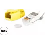 Złącze przewodowe RJ-45 ShiverPeaks 72067-100Y Żółty