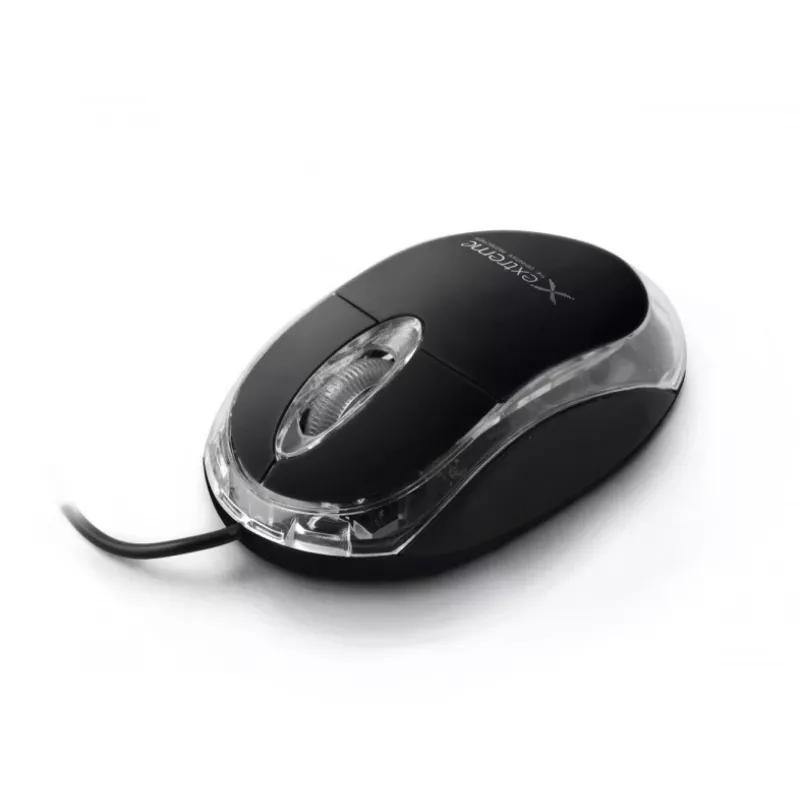 Przewodowa mysz optyczna symetryczna EXTREME XM102K — 1000 DPI, USB Type-A, kabel 1,2 m, 3 przyciski