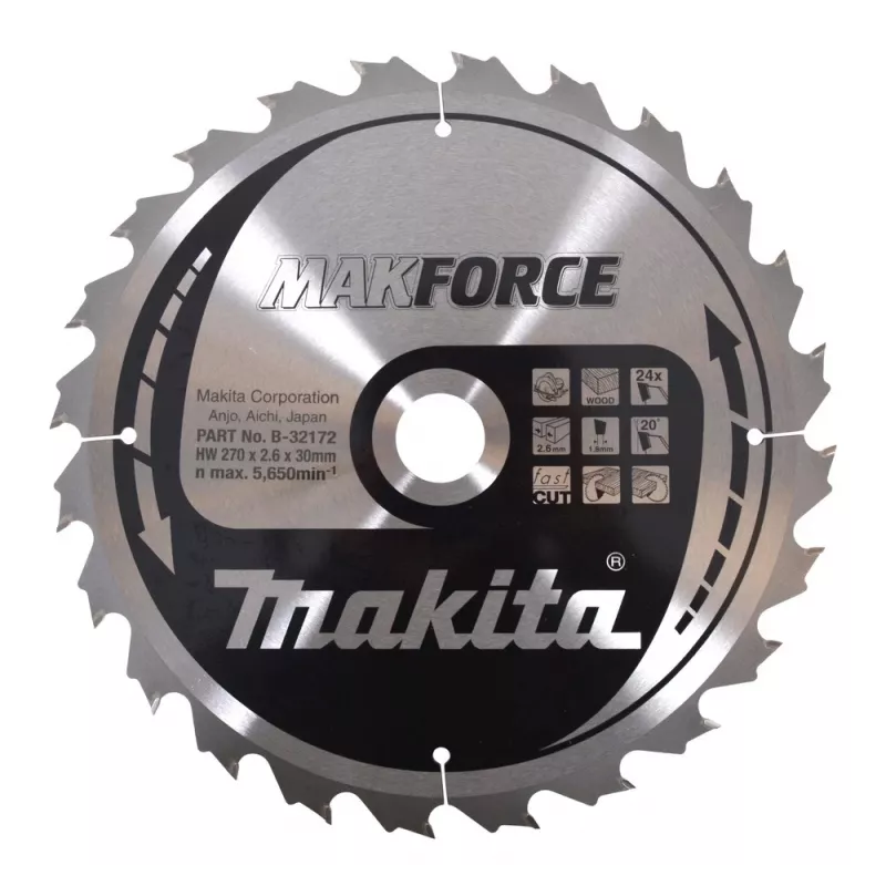 MAKITA PIŁA TARCZOWA 270x30x24z MAKFORCE DO DREWNA