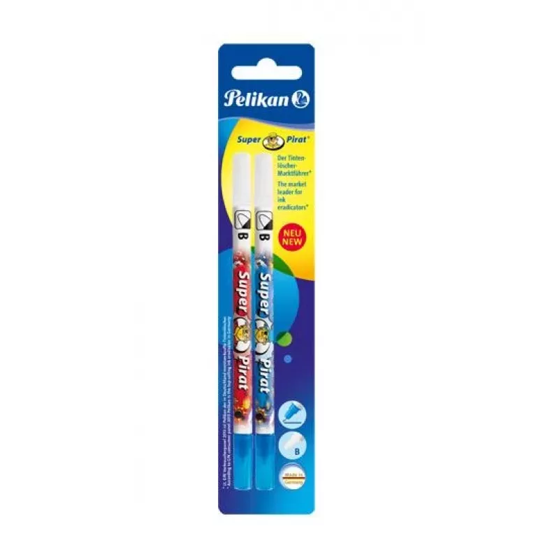Gumka Pelikan Super-Pirat F/B wielokolorowa 2 szt.