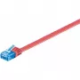 Wentronic CAT6a U/UTP 3m kabel krosowy, RJ-45 męski/męski, złoty, U/UTP (96333)