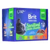 BRIT Premium Cat Sterilised Plate - mokra karma dla kotów - 12x100g