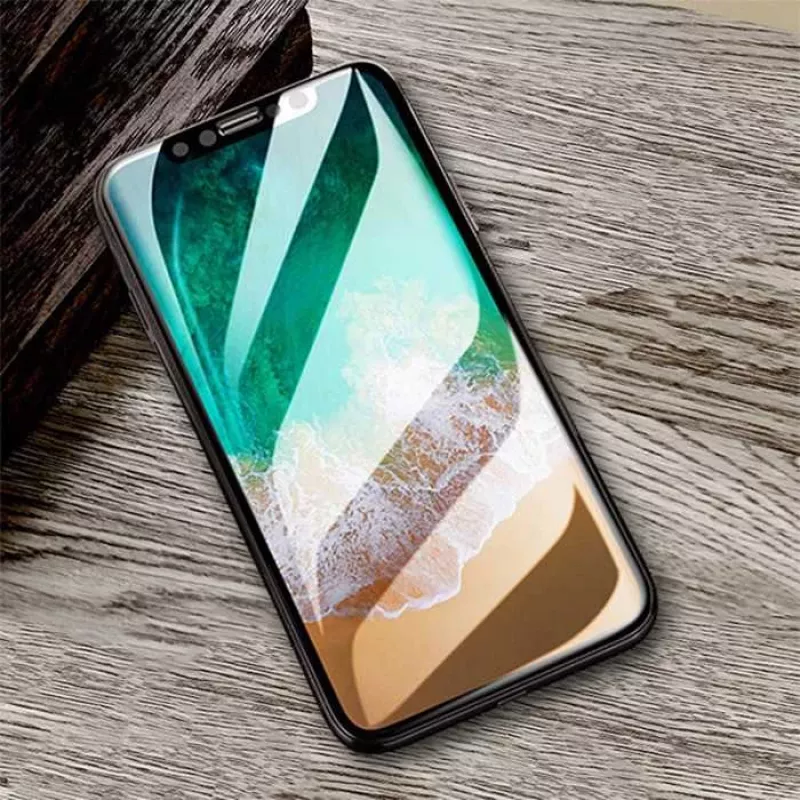 Hartowane szkło ochronne na ekran Devia Van Entire View do iPhone XR — Antyrefleksyjne, czarne