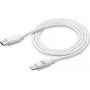 Cellularline Power Cable 120cm - USB-C na Lightning Kabel USB-C na Lightning do ładowania i przesyłania danych