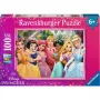 Puzzle dla dzieci Ravensburger Disney Princess „Życie jest bajką” — 100 elementów, dla dzieci
