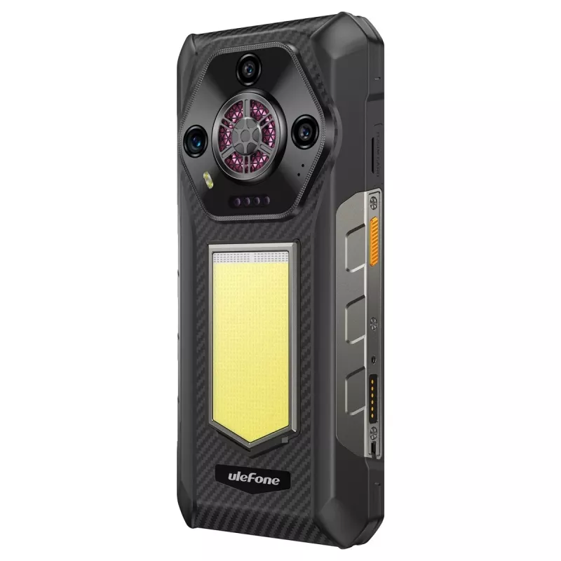 Wytrzymały smartfon UleFone Armor 30 4G z Helio, 12 GB RAM, 512 GB pamięci, Czarny, klasa energetyczna A