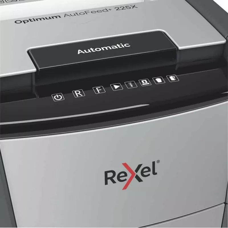 Niszczarka Rexel Optimum AutoFeed+ 225X automatyczna krzyżowa P4