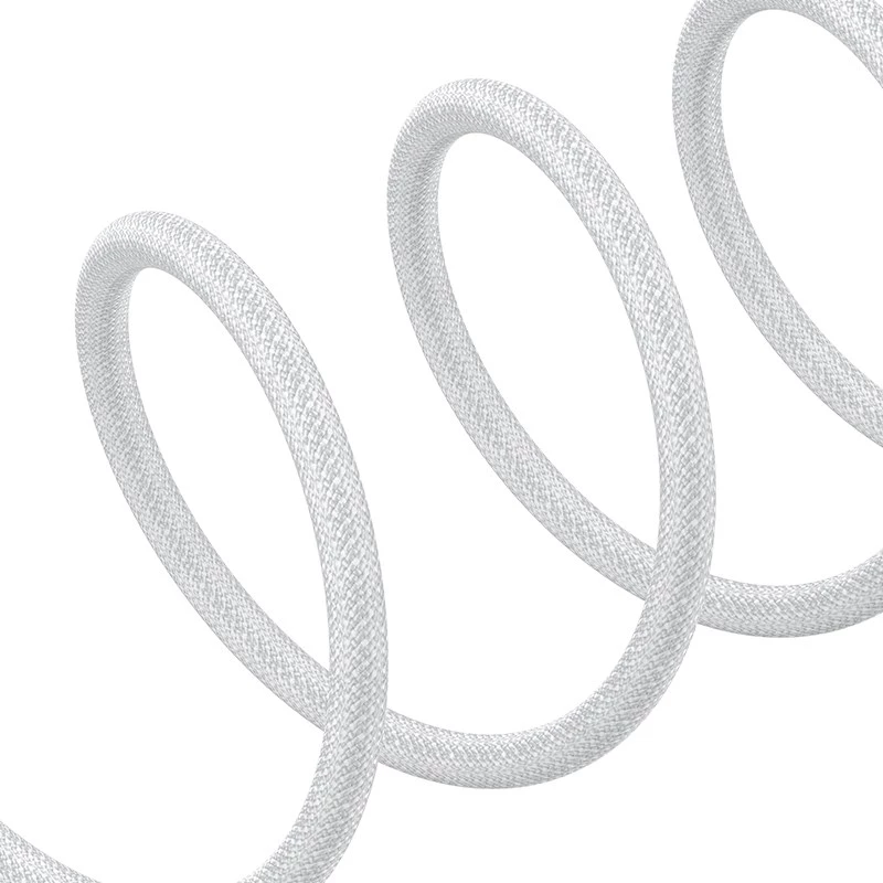 Baseus Gem USB do IP 2.4A szybki kabel do ładowania 2 m Biały